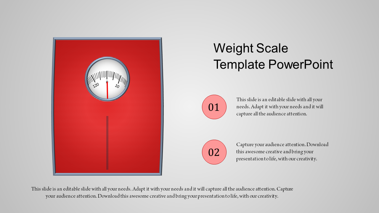 Measuring Scale PowerPoint Template and Google Slides